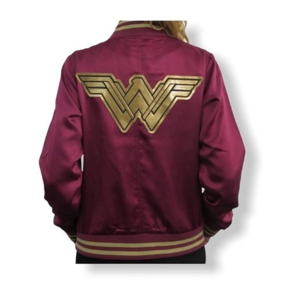 Wonder Woman Bomber Jacket Size Small